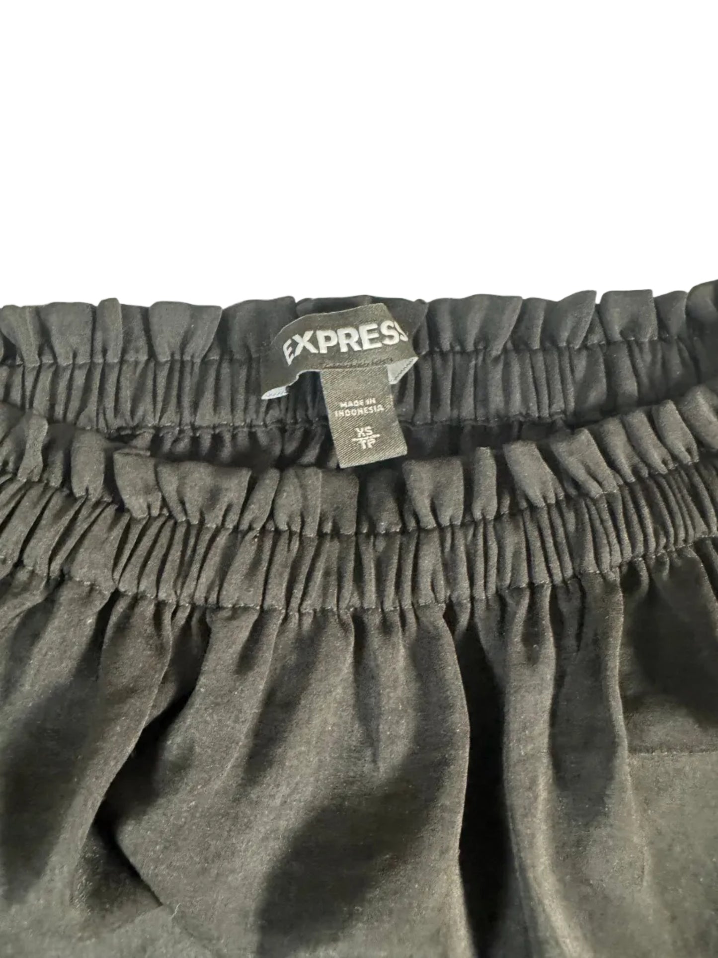 Express Black Off-the-Shoulder Blouse