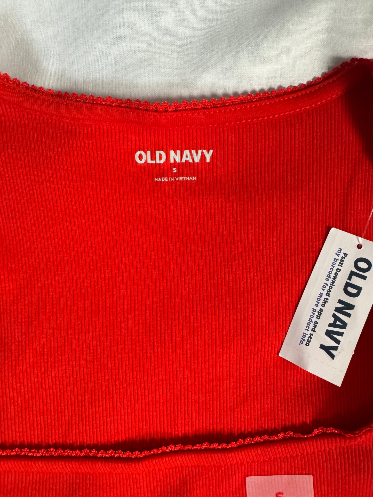 Old Navy Square Necked Ribbed T-shirt