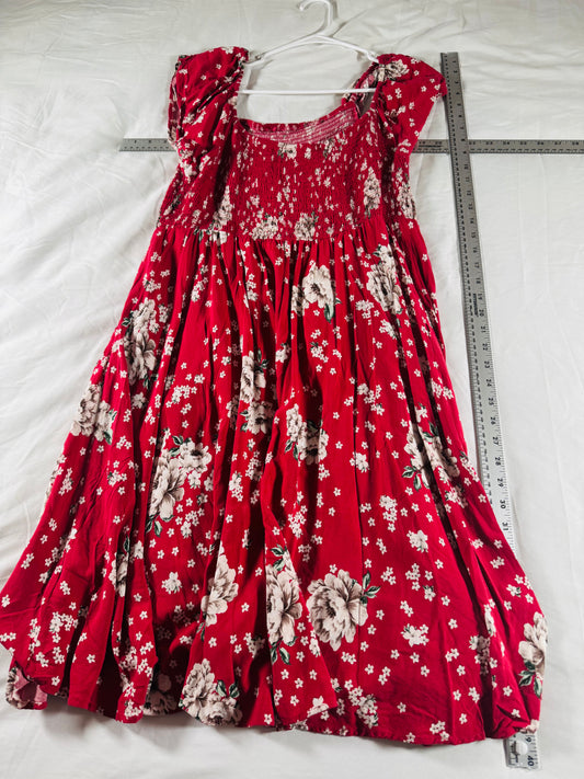 Torrid Floral Smacked Midi Dress with Pockets - Torrid size 2