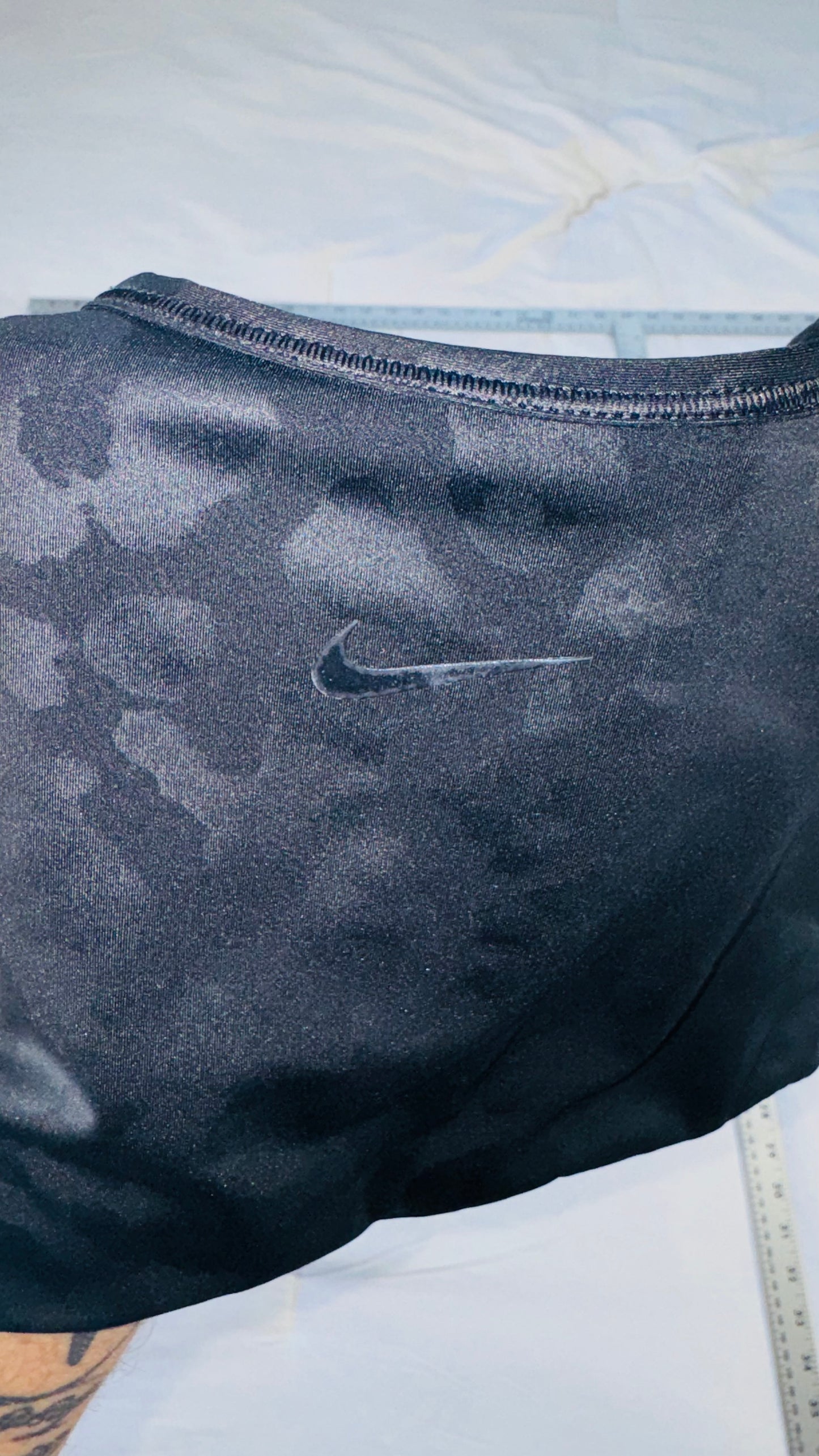 Nike Black Camo Sports Bra -M