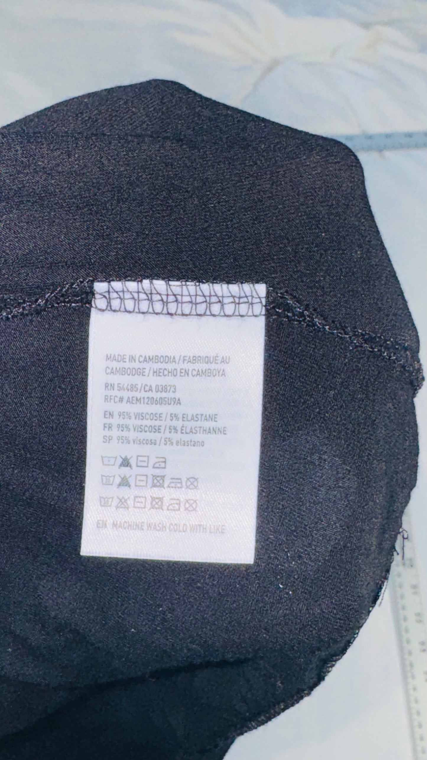 Aerie (American Eagle) Soft & Sexy Black One-Shoulder Tie Tank - SM