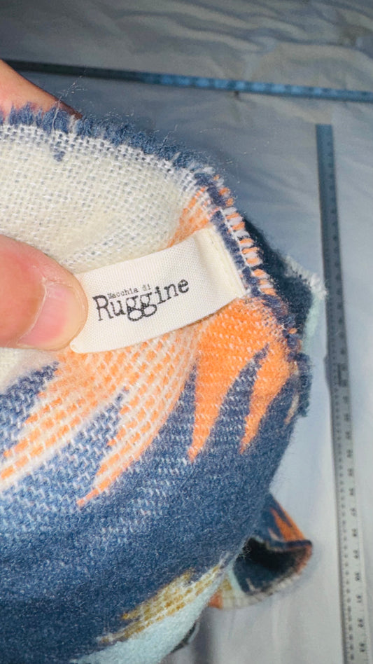 Bacchila Al Rugine Southwestern Fringe Poncho Wrap