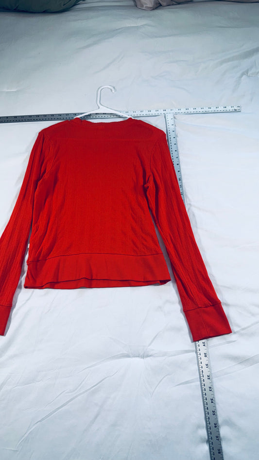 Old Navy Loves You ONLY Active Athletic Pullover- Orange