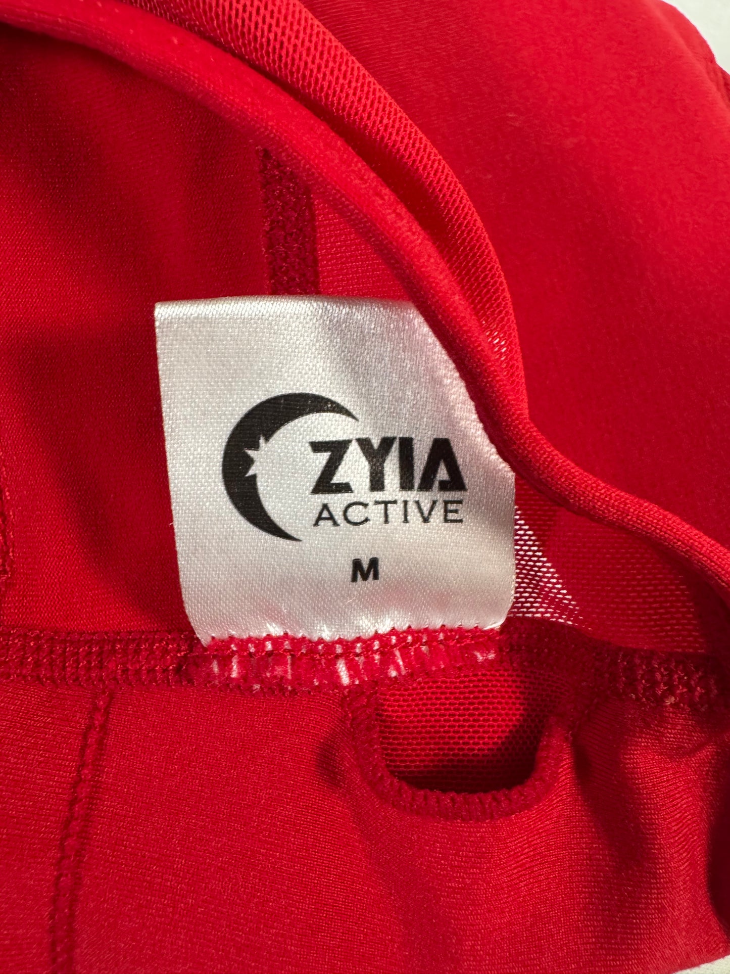 Zyia Active All Star Red Sports Bra