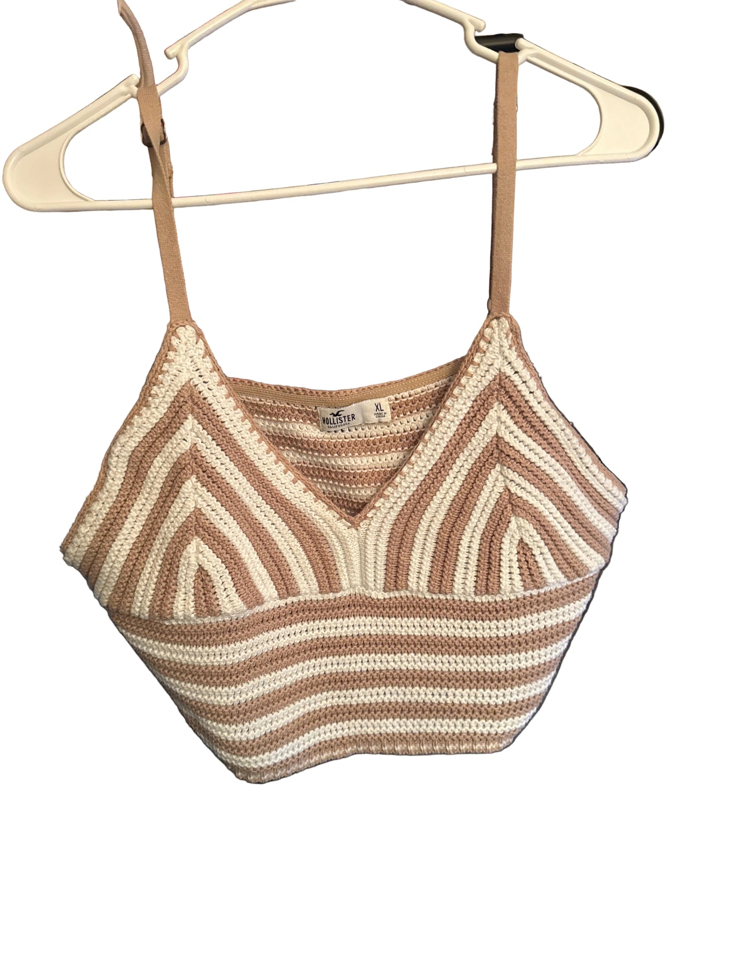 Hollister Crochet Crop Top