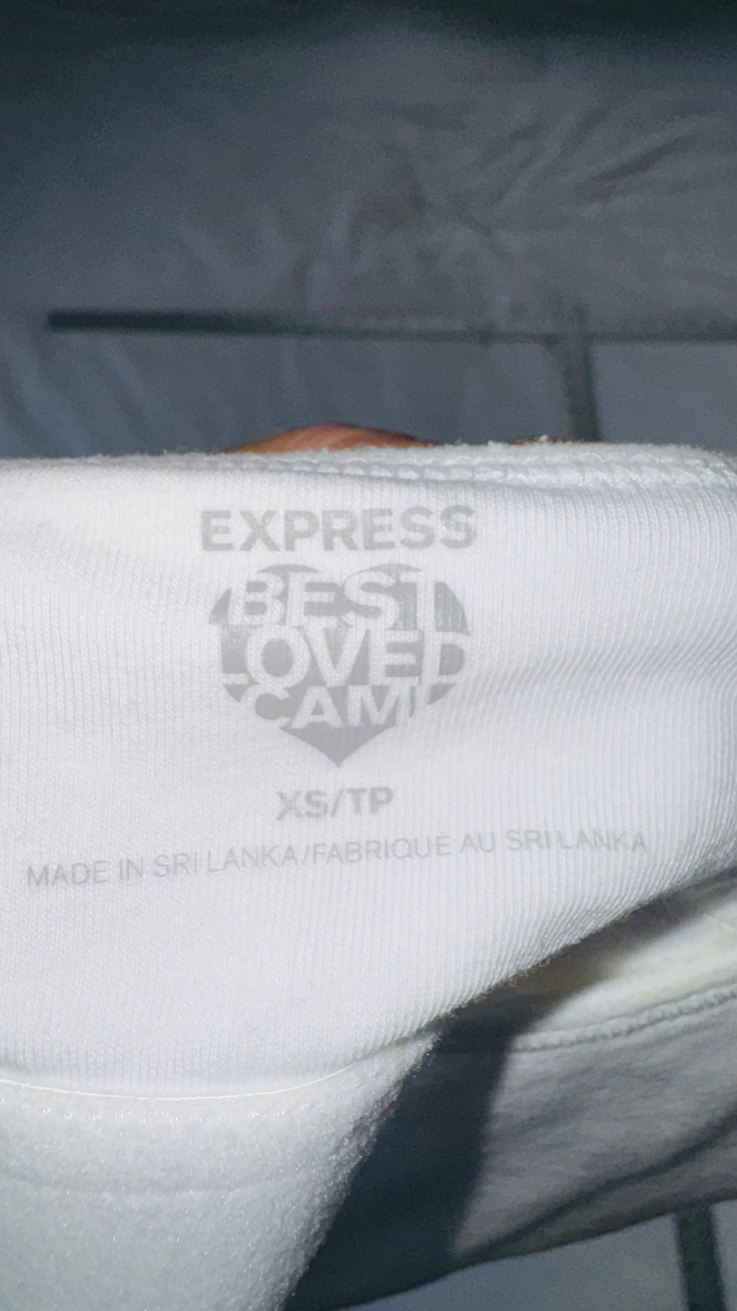 Express Best Loved Cami - White - XS