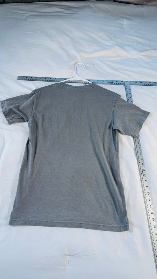 Comfort Colors "Homebody" Graphic Pocket Tee - Grey - SM