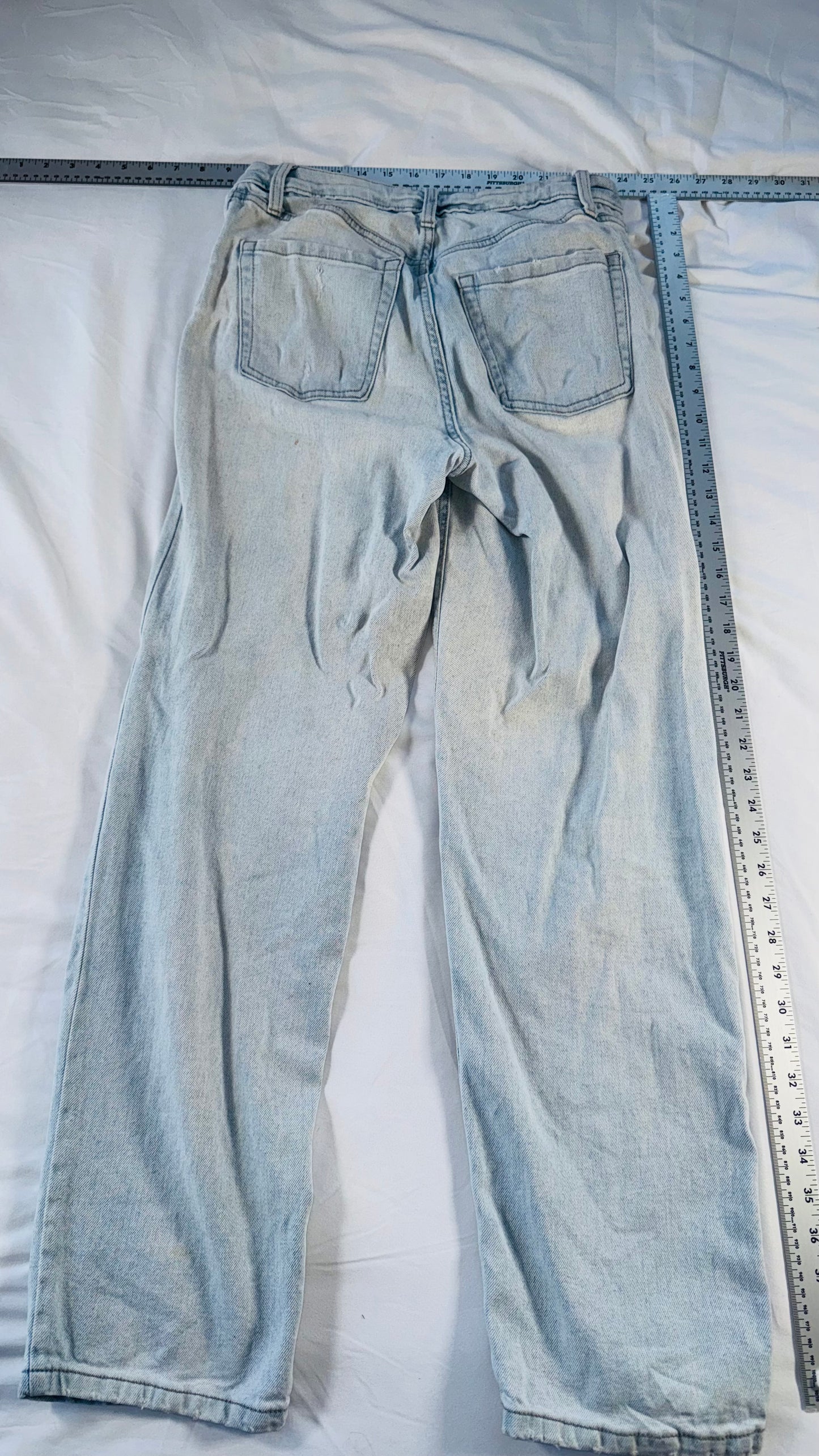 Wild Fable Super High-Rise Straight Jeans - Light Wash - Size 0