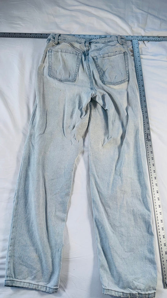 Wild Fable Super High-Rise Straight Jeans - Light Wash - Size 0