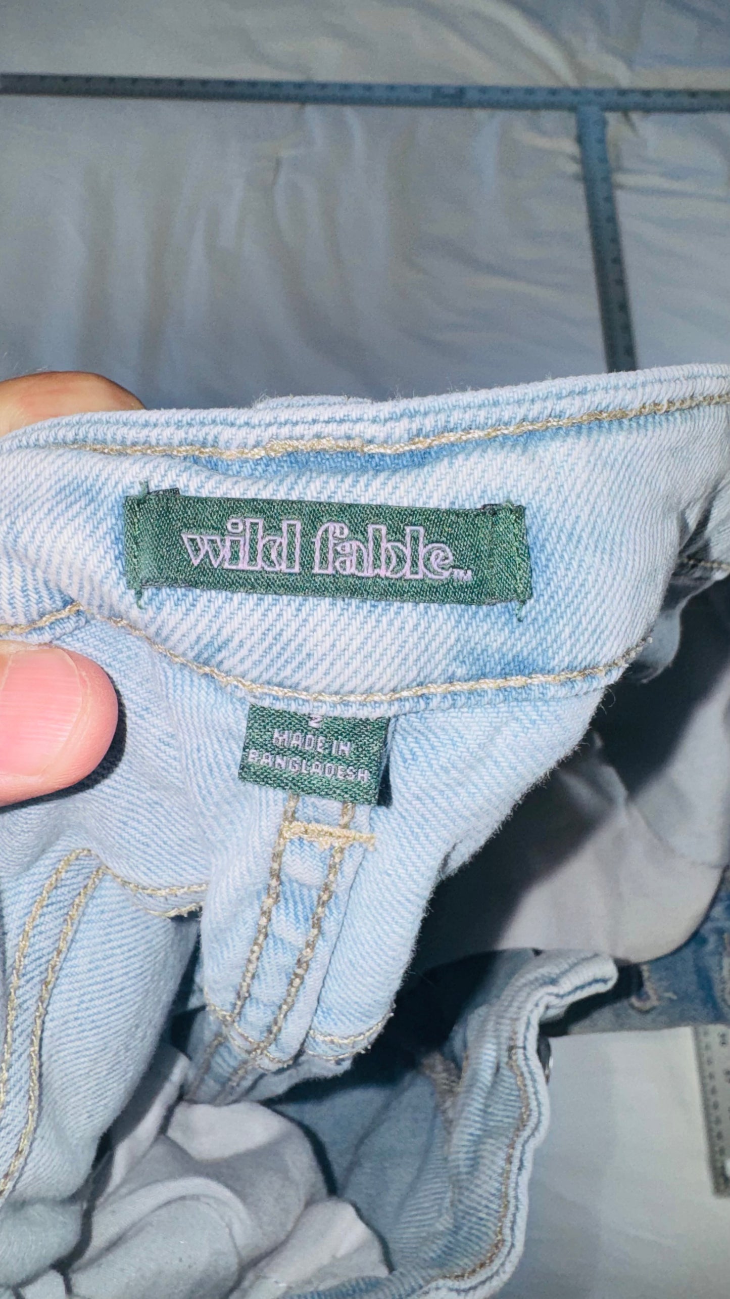 Wild Fable Super High-Rise Straight Jeans - Light Wash - Size 0