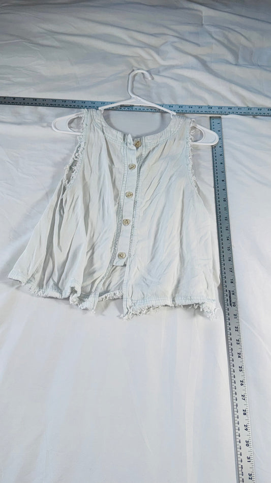 Alter'd State Bella Wash Button Front Tank - SM