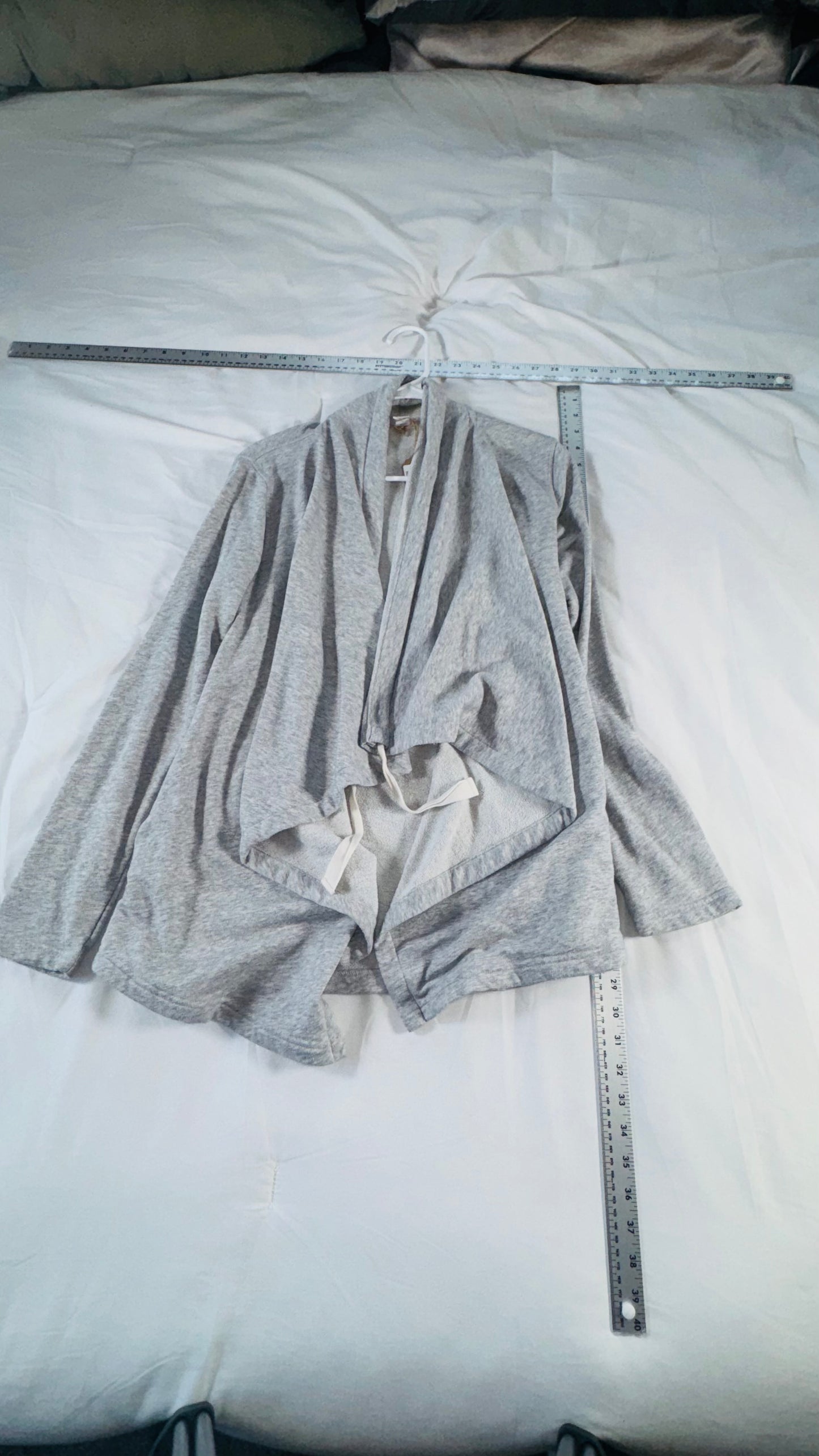 Old Navy Gray Active Open Wrap Cardigan - SM