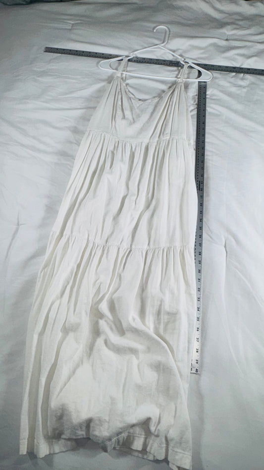 Old Navy Cream Tiered Boho Cami Dress - SM