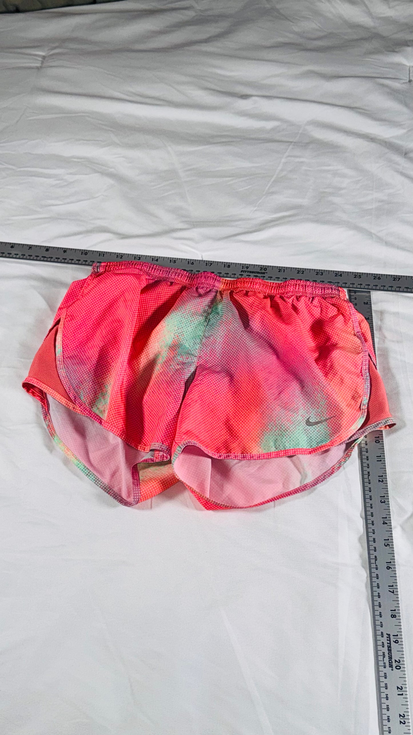 Nike Dri-FIT Neon Multicolor Running Shorts - SM