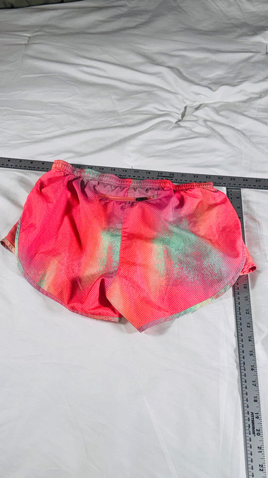 Nike Dri-FIT Neon Multicolor Running Shorts - SM