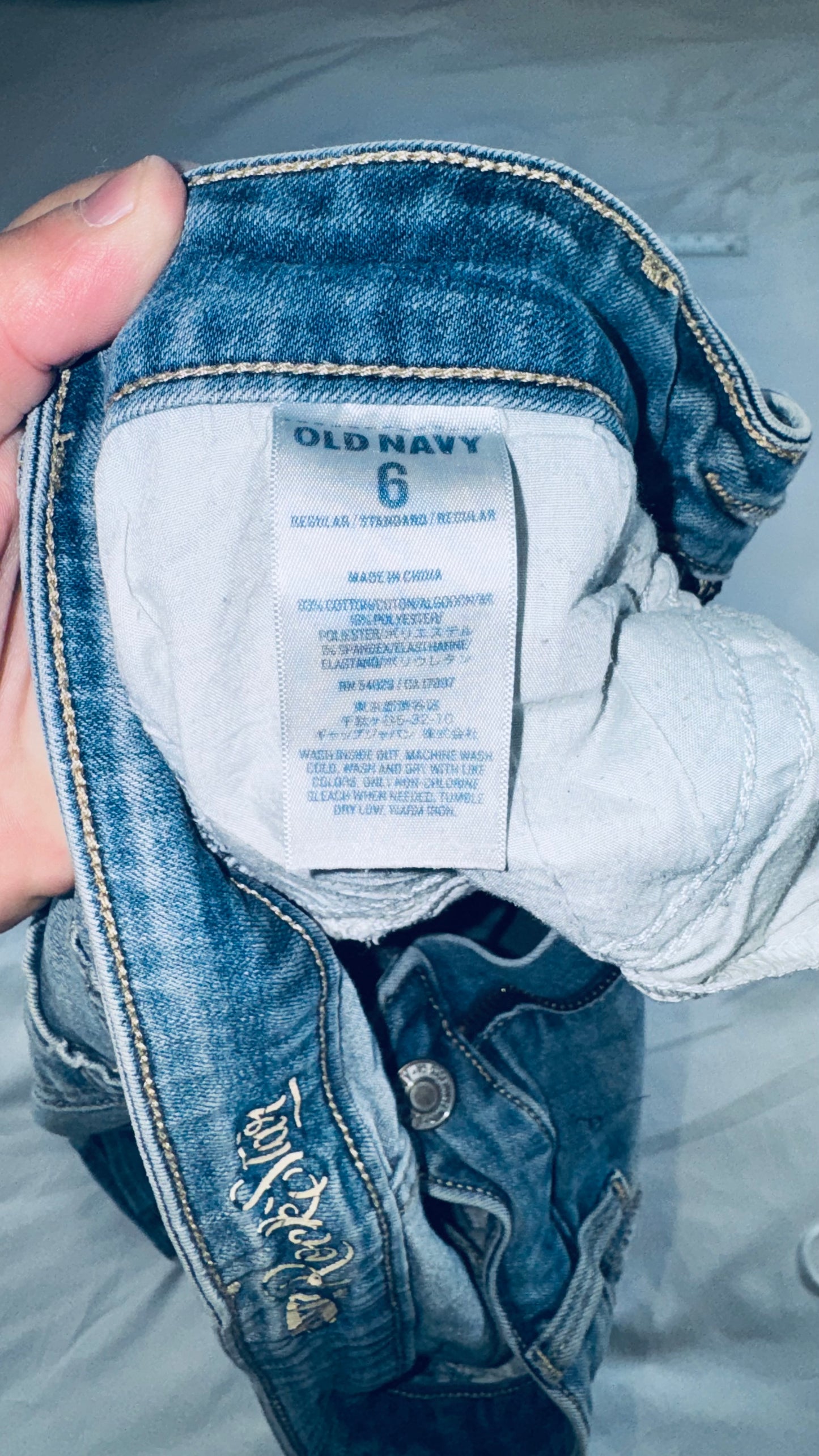 Old Navy "The Rockstar" Mid-Rise Skinny Jeans - Size 6