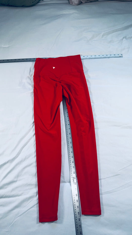 Old Navy Active PowerSoft Extra High-Rise Go-Dry Leggings - Orange - SM