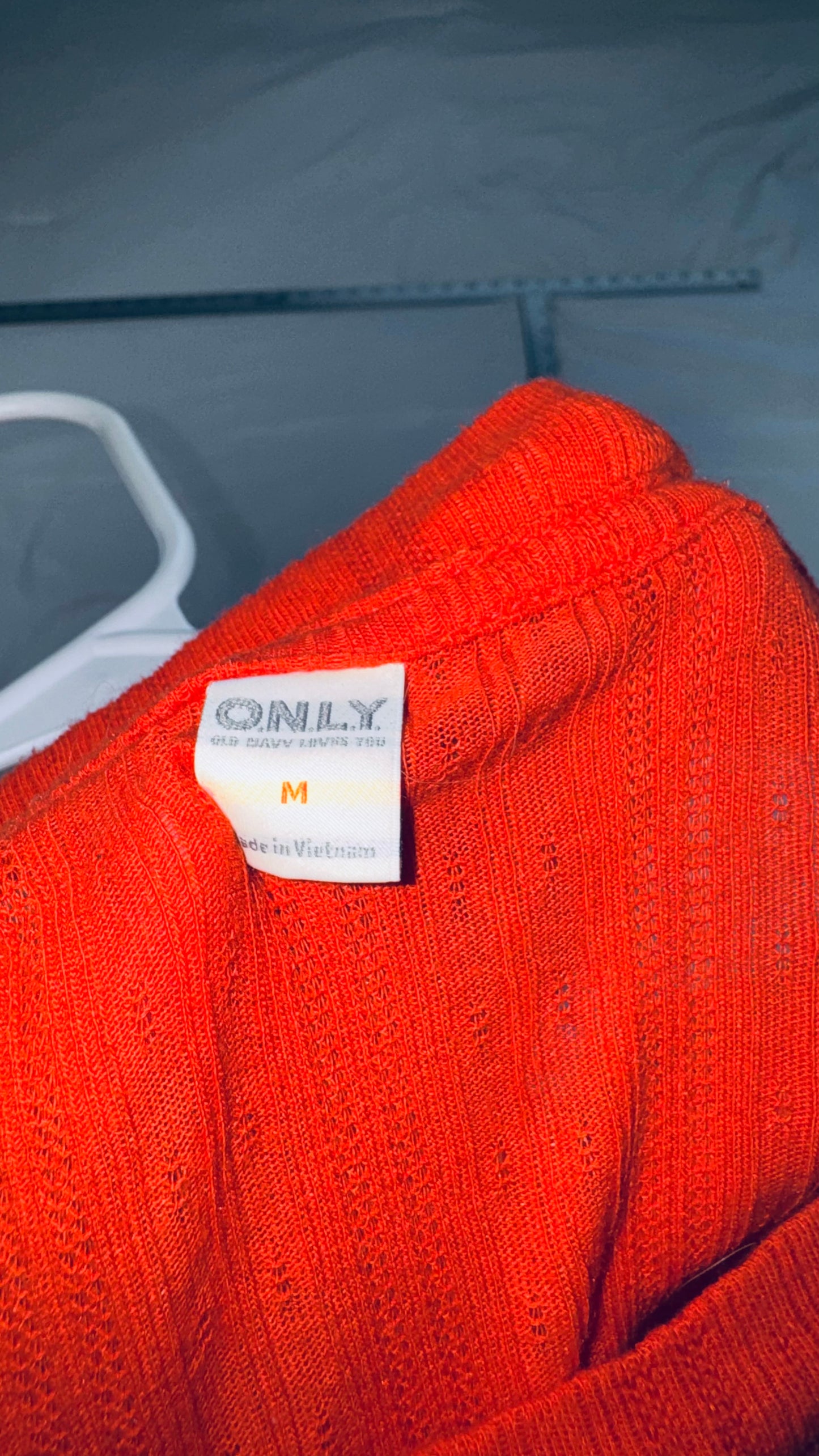 Old Navy Loves You ONLY Active Athletic Pullover- Orange