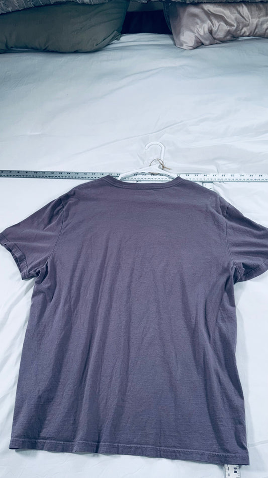 Calvin Klein Jeans CK Logo Graphic T-Shirt - Lavender - LG