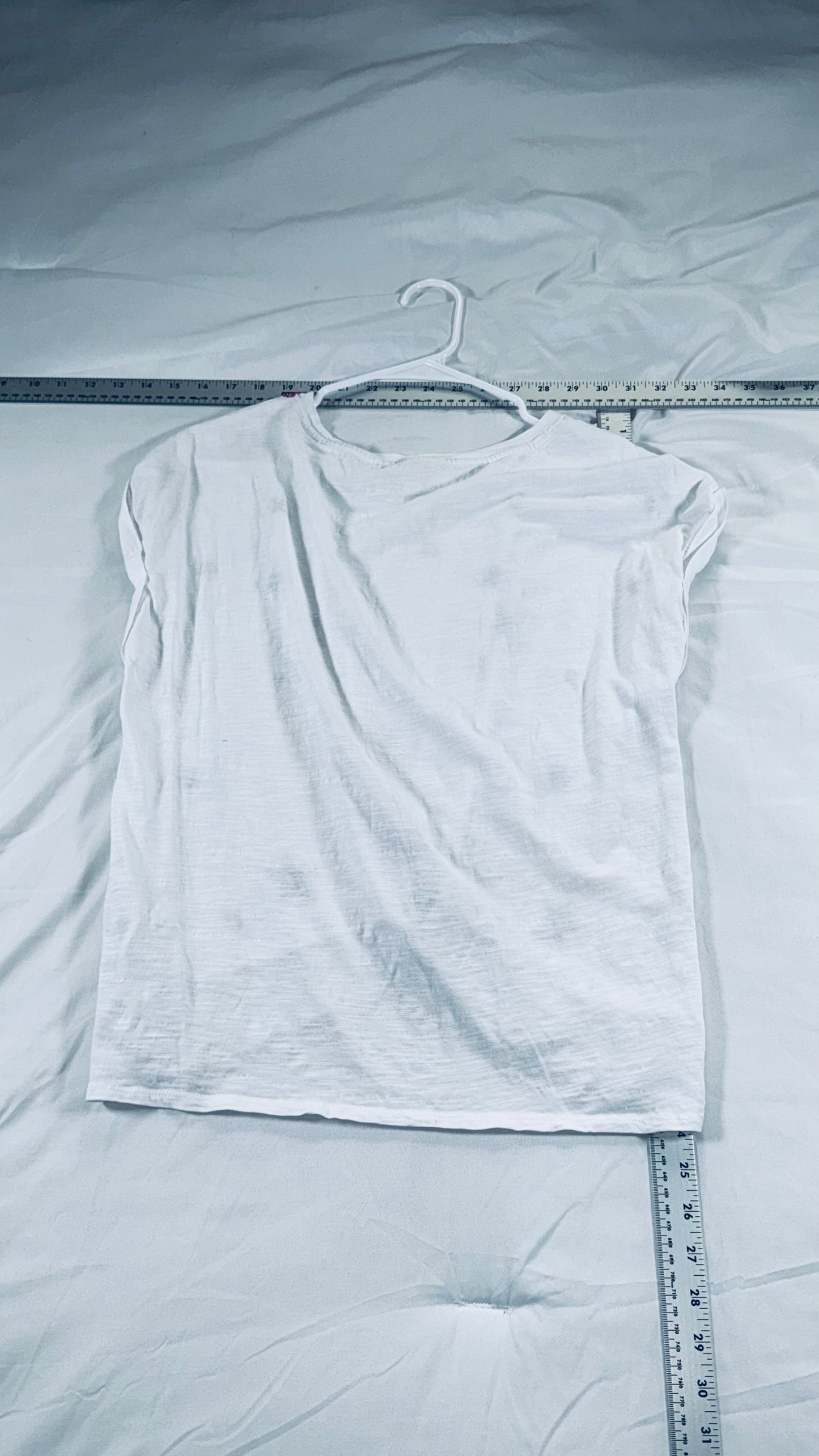 Lucky Brand Patriotic Star Knot Front Tee - L